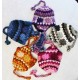 H685 NWT Wholesale Lot of 5 pcs Gorgeous Hand Knitted Mohwak Woolen Hat/Cap